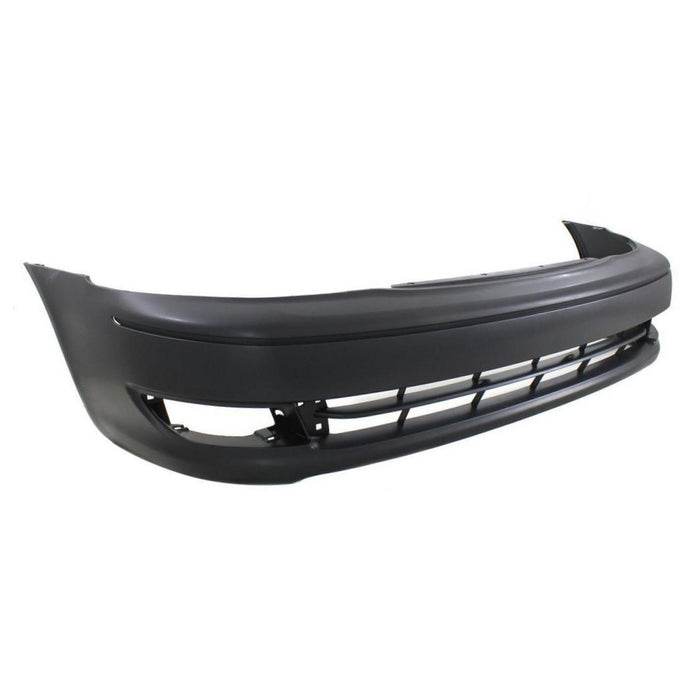 CarPartsDepot 352-441715-10-Pm, Front Bumper Facial Cover Primered Fascia Plastic W/Fog Hole
