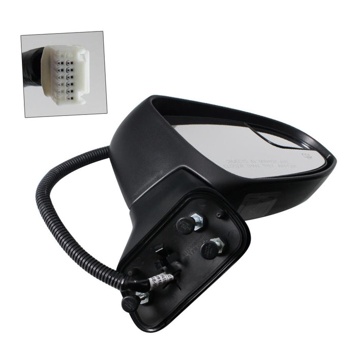 New Replacement Parts Front Right Passenger Side Power Heated Manual Folding With Signal Lamp W/O Memory Side View Door Mirror Venza Fits TO1321328 879100T040A0