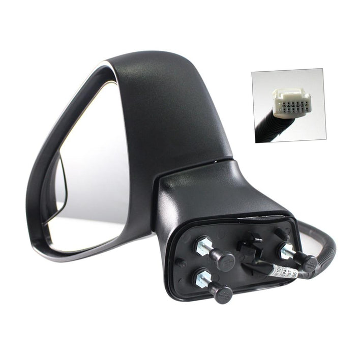 CarPartsDepot New Replacement Parts Front Left Driver Side Power Heated With Signal Lamp With Memory Side View Door Mirror Venza