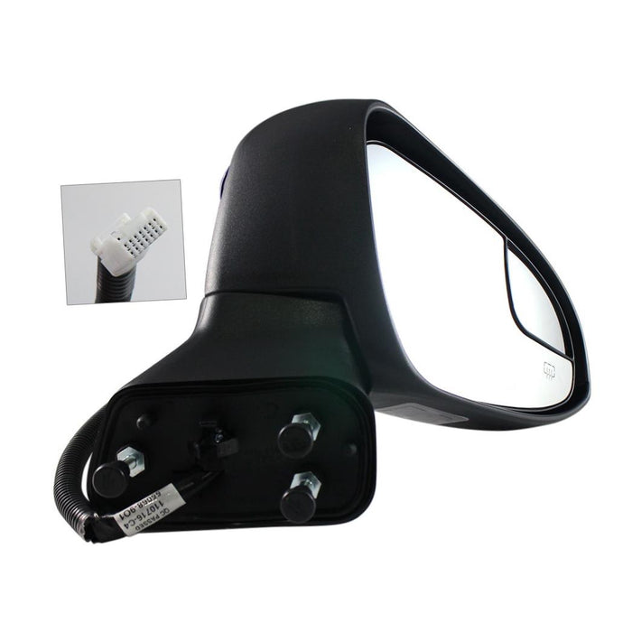 CarPartsDepot New Replacement Parts Front Right Passenger Side Power Heated With Signal Lamp With Memory Side View Door Mirror Venza