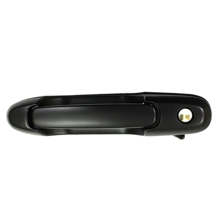 Perfect Fit Group T462181 - Sienna Front Door Handle RH, Assembly, Outside, Plastic, Smooth Black, W/ Keyhole