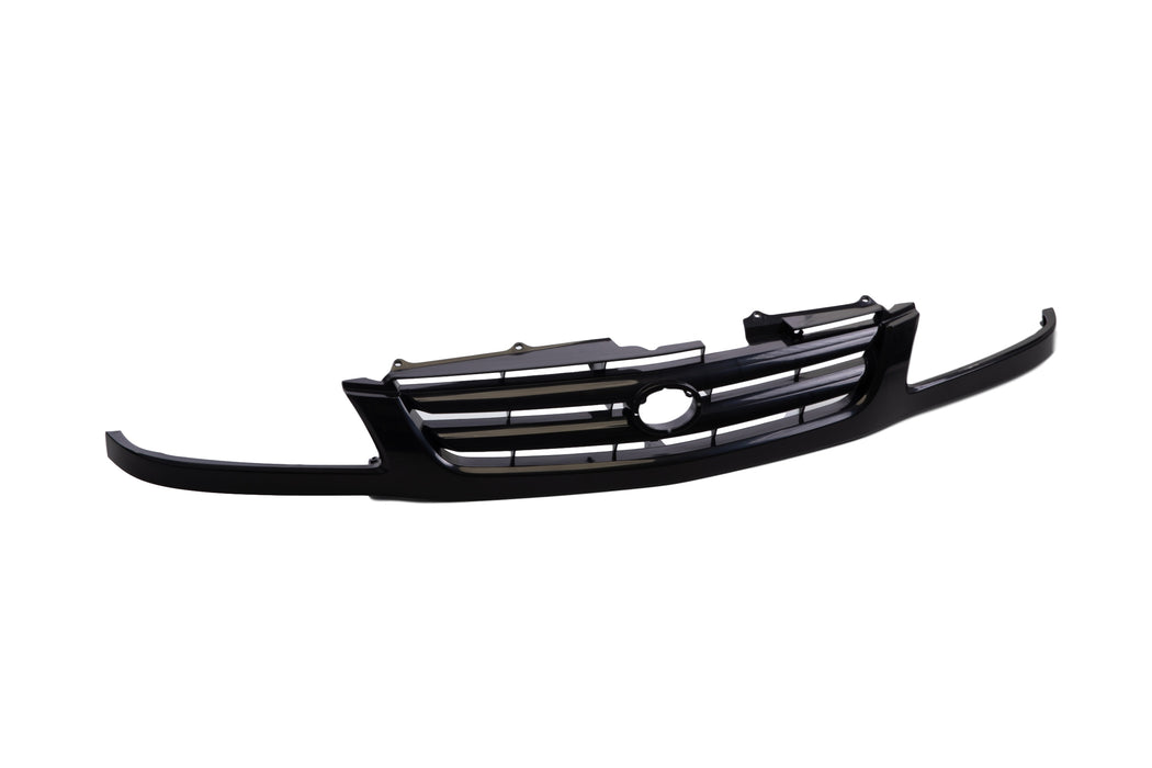 JustDrivably Replacement Parts Front Grille Grill Assembly With Black Shell And Insert Compatible With Toyota Sienna 2001 2002 2003