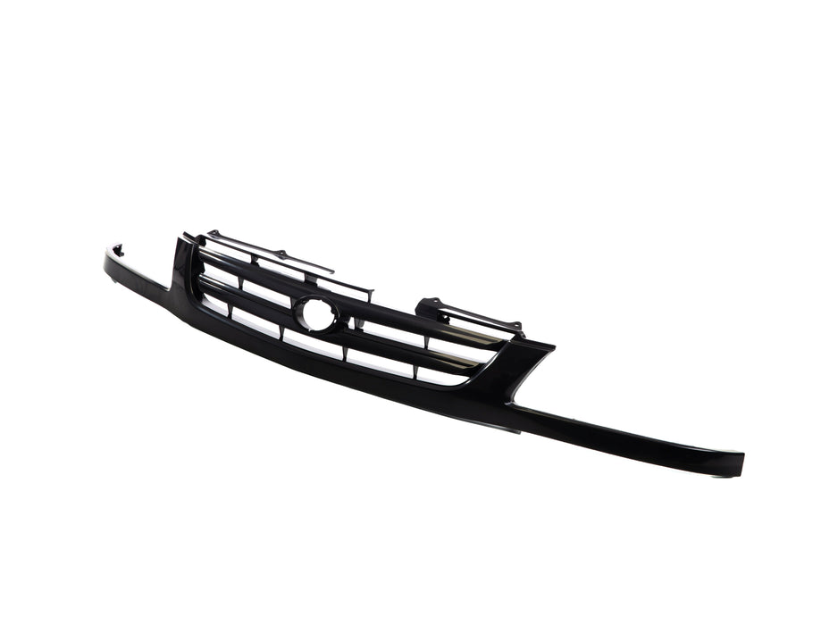 JustDrivably Replacement Parts Front Grille Grill Assembly With Black Shell And Insert Compatible With Toyota Sienna 2001 2002 2003