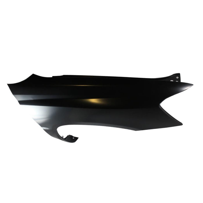 CarPartsDepot, Front Passenger Right Side Fender Primered Without Antenna Hole RH, 371-44744-02 TO1241186 5380148080