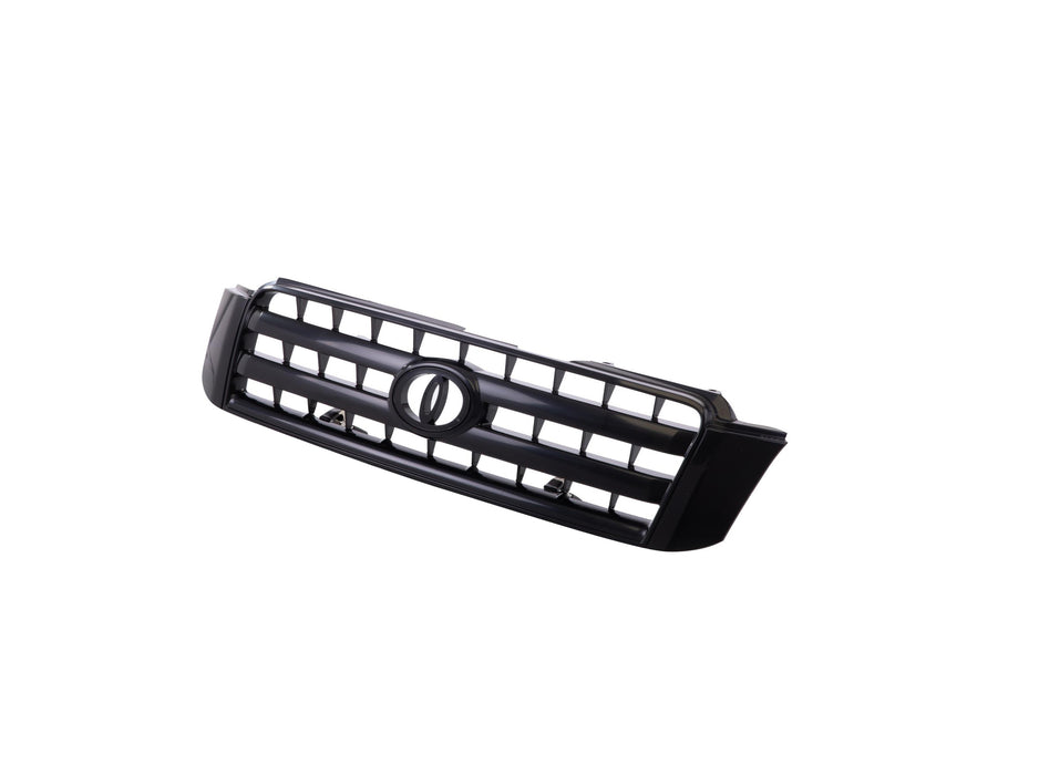 JustDrivably Replacement Parts Front Grille Grill Assembly With Black Shell And Insert Compatible With Toyota Highlander 2004 2005 2006 2007