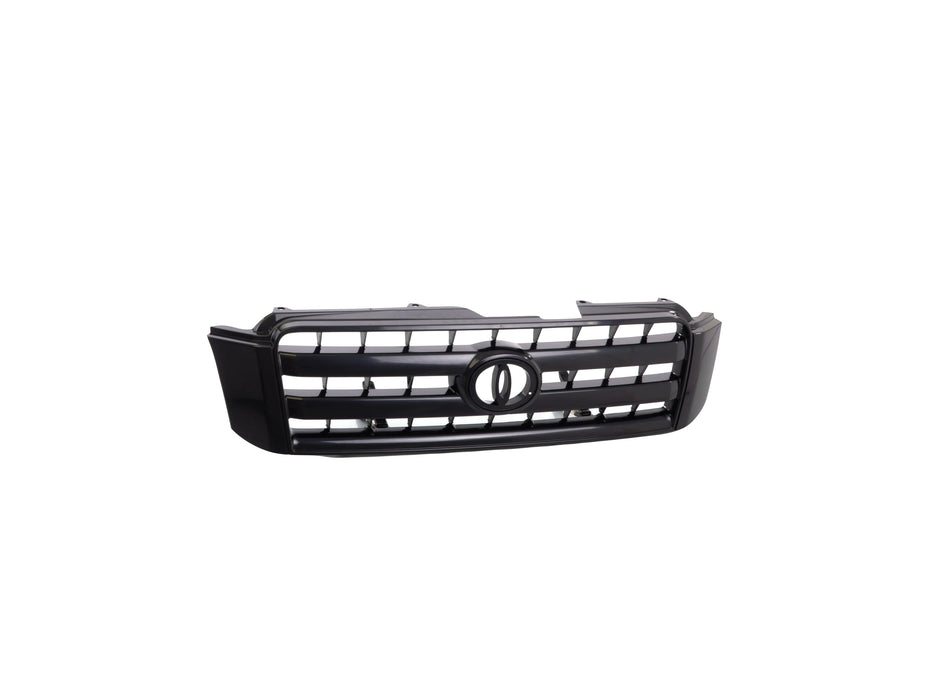 JustDrivably Replacement Parts Front Grille Grill Assembly With Black Shell And Insert Compatible With Toyota Highlander 2004 2005 2006 2007