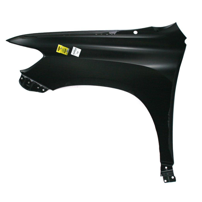 2008-2010 Fits For Toyota Highlander Front,Right Passenger Side FENDER CAPA WITH ANTENNA HOLE
