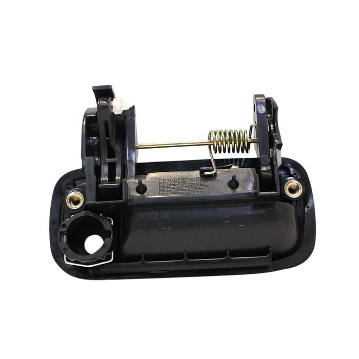 CarPartsDepot New Replacement Parts Front Left Driver Side Black Smooth Exterior Outer Door Handle Compatible With TOYOTA 4Runner With Weight Balance