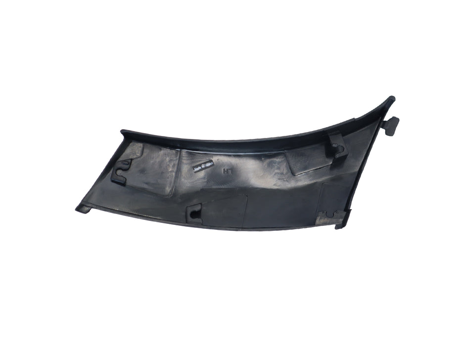 CarPartsDepot Front Bumper End Cover Extension Double Cab Primed Black Plastic Compatible With Sequoia Tundra 2001 2002 2003 2004 2005 2006 Fit 521130C900 Front Driver Left Side