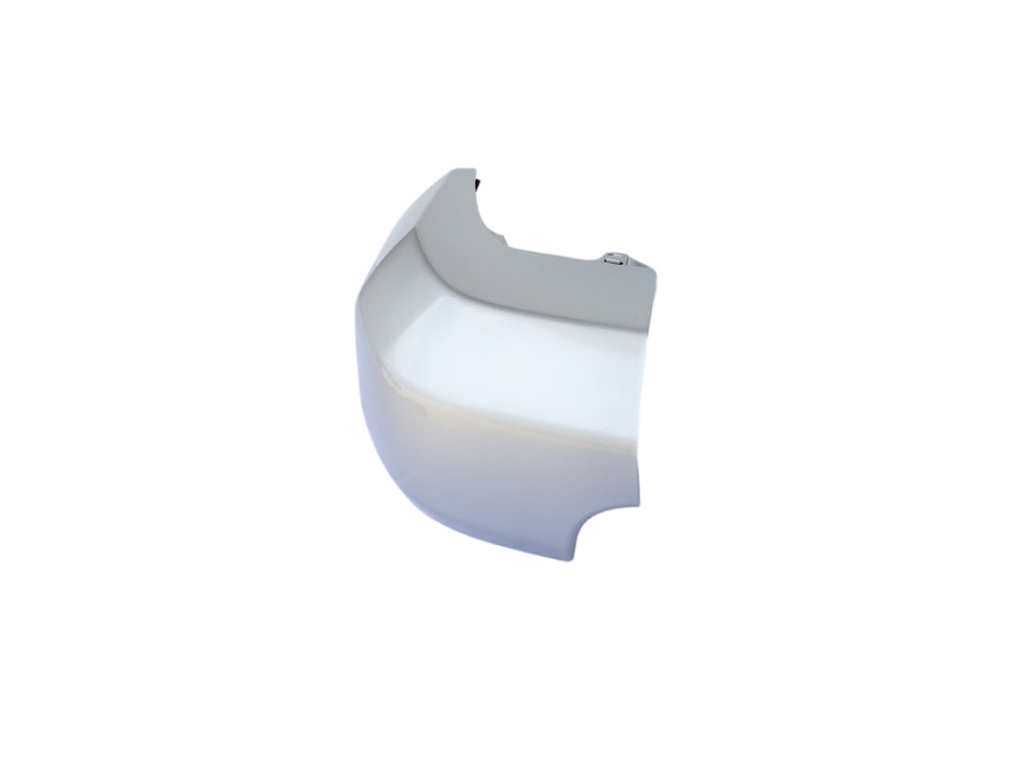 CarPartsDepot Rear Bumper End Cap Bumper Pad Painted Silver Plastic Compatible With FJ Cruiser 2007 2008 2009 2010 2011 2012 2013 2014 Fit 5246235021 Rear Passenger Right Side