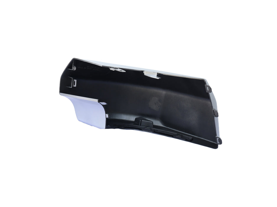 CarPartsDepot Rear Bumper End Cap Bumper Pad Painted Silver Plastic Compatible With FJ Cruiser 2007 2008 2009 2010 2011 2012 2013 2014 Fit 5246235021 Rear Passenger Right Side