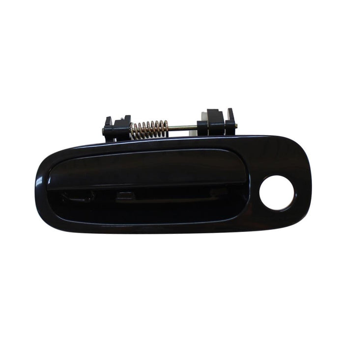 New Replacement Parts Front Left Driver Side Black Smooth Exterior Outer Door Handle Compatible With TOYOTA RAV4 Fits TO1310122 6922020330