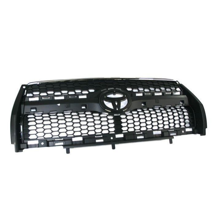 CarPartsDepot 2009-2012 Toyota RAV4 Limited Front Grille Primered Black w Honeycomb Insert