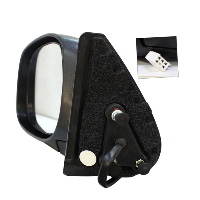 Drivers Power Side View Mirror Heated with Chrome Cover Replacement for Toyota Tundra 87940-0C100