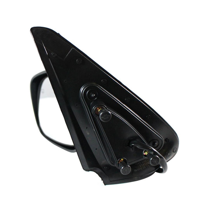 New Replacement Parts Front Left Driver Side Power Heated Manual Folding Chrome Side View Door Mirror Compatible With TOYOTA Tundra SR5 Double Cab Fits TO1320227 879400C150