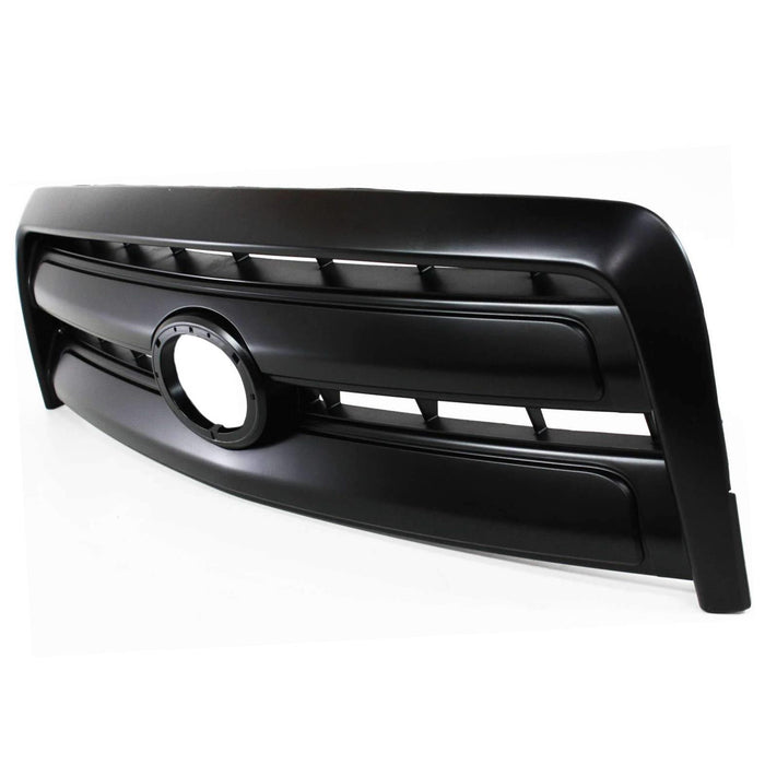 CarPartsDepot 400-44600, Complete Mat Black Plastic Grill Grille Standard/Access W/O Crew Cab TO1200254 531000C090