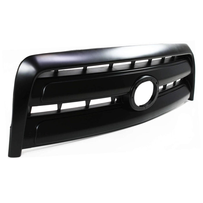 CarPartsDepot 400-44600, Complete Mat Black Plastic Grill Grille Standard/Access W/O Crew Cab TO1200254 531000C090