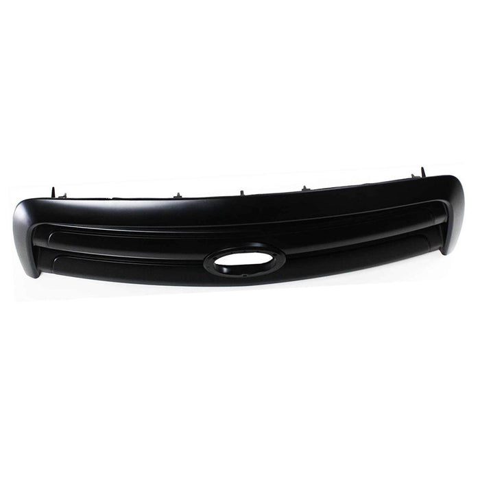 CarPartsDepot 400-44600, Complete Mat Black Plastic Grill Grille Standard/Access W/O Crew Cab TO1200254 531000C090