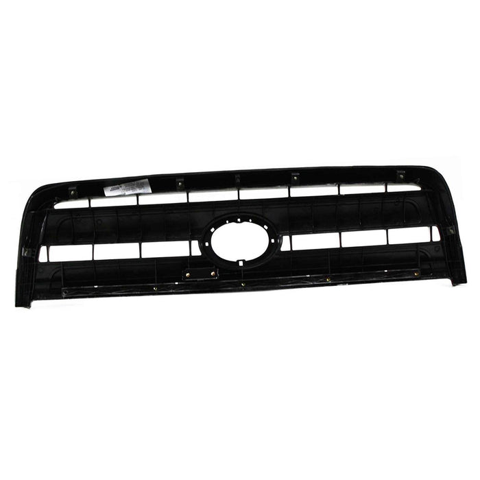 CarPartsDepot 400-44600, Complete Mat Black Plastic Grill Grille Standard/Access W/O Crew Cab TO1200254 531000C090