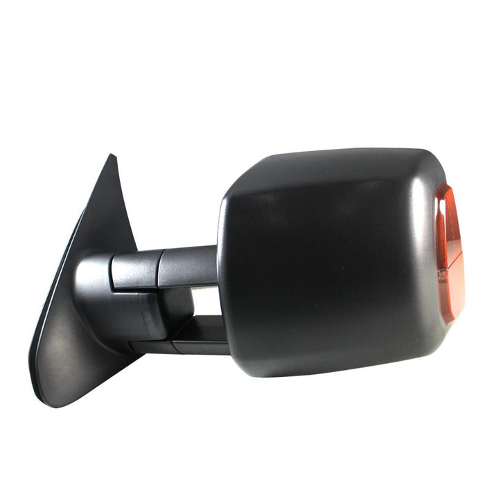 Drivers Power Tow Side View Mirror Heated Signal Manual Telescopic Replacement for 07-18 Toyota Tundra Pickup Truck 879400C221