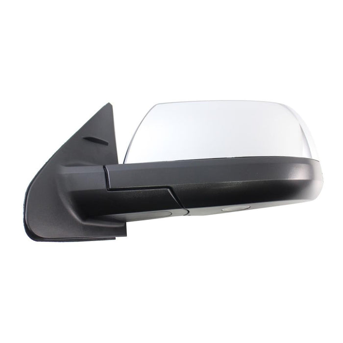 New Replacement Parts Front,Left CHROME POWER,HEATED,W/O DIMMING,WITH MEMORY/SIGNAL LAMP/PUDDLE LAMP BLIND SPOT INDICATOR Side Mirror Compatible With Tundra SR,SR5 879400C440 TO1320307