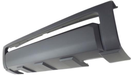 CarPartsDepot New Replacement Parts Front Black Textured Bumper Cover Tundra