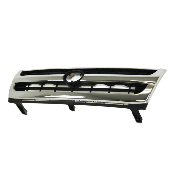 Perfect Fit Group 3907-1 - Tacoma Grille, Chr Shll/ Ptd-Blk Insrt, 2Wd, Exc. Pre-Runner Model