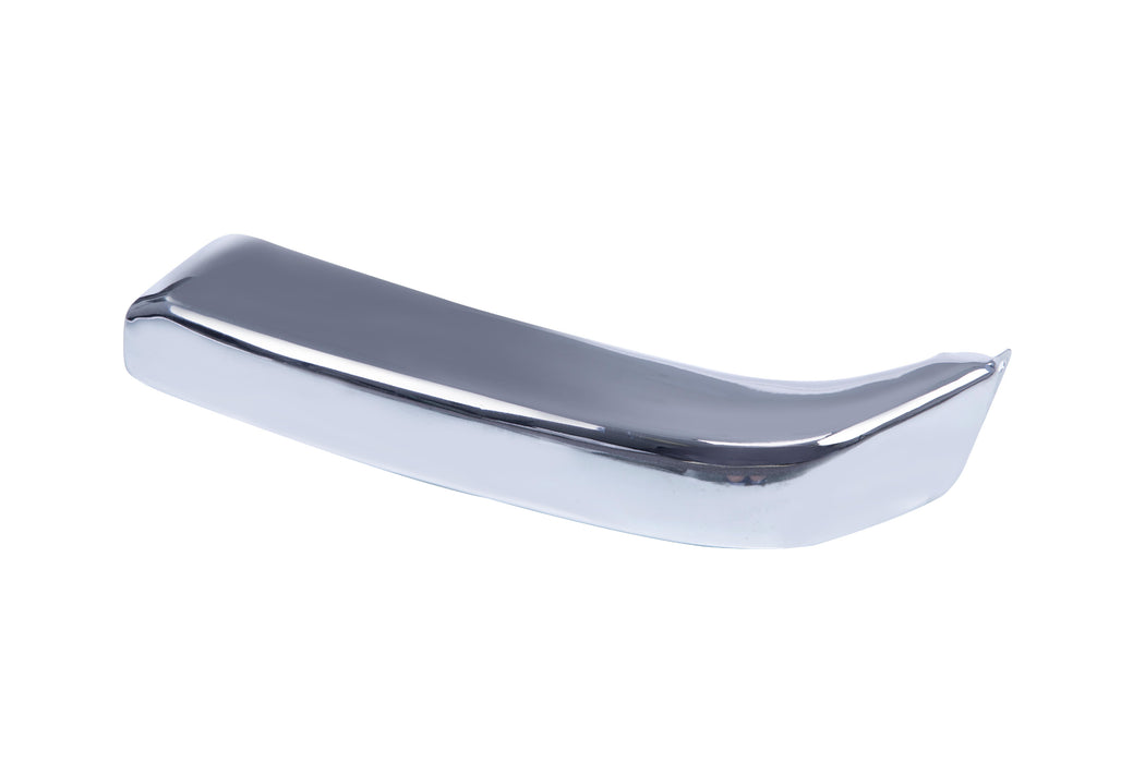 JustDrivably Replacement Parts Front Bumper Outer Extension Bumper End Cap Chrome Driver Left Side Compatible With Toyota Tacoma 1998 1999 2000 Pickup Truck