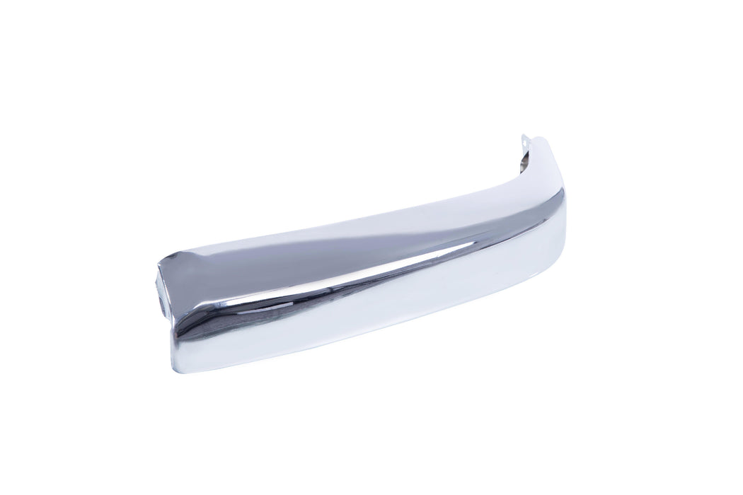JustDrivably Replacement Parts Front Bumper Outer Extension Bumper End Cap Chrome Driver Left Side Compatible With Toyota Tacoma 1998 1999 2000 Pickup Truck