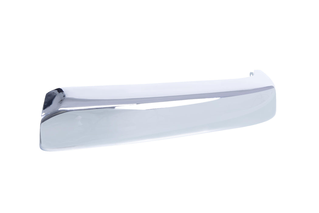 JustDrivably Replacement Parts Front Bumper Outer Extension Bumper End Cap Chrome Driver Left Side Compatible With Toyota Tacoma 1998 1999 2000 Pickup Truck