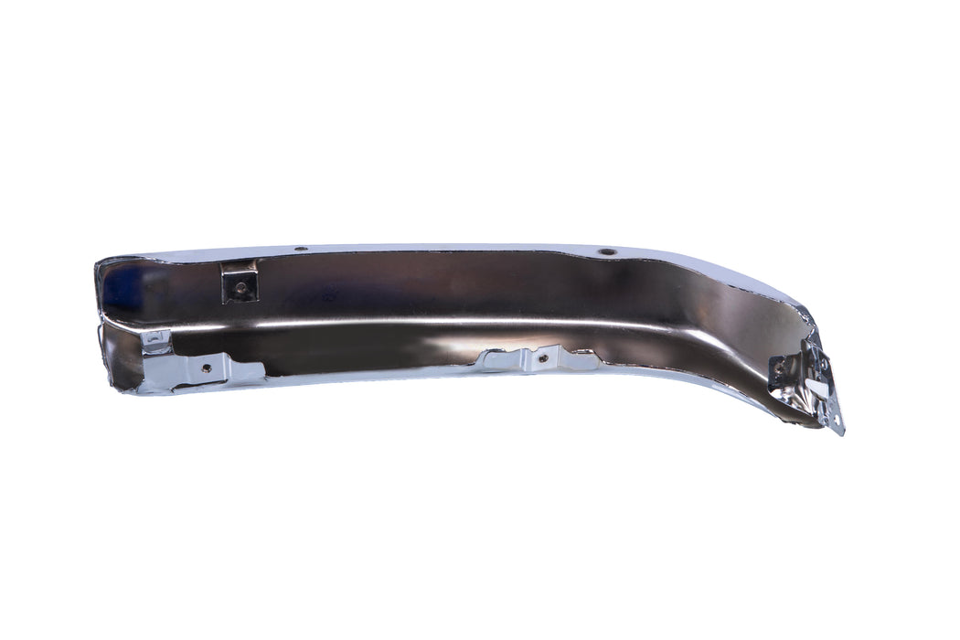 JustDrivably Replacement Parts Front Bumper Outer Extension Bumper End Cap Chrome Driver Left Side Compatible With Toyota Tacoma 1998 1999 2000 Pickup Truck