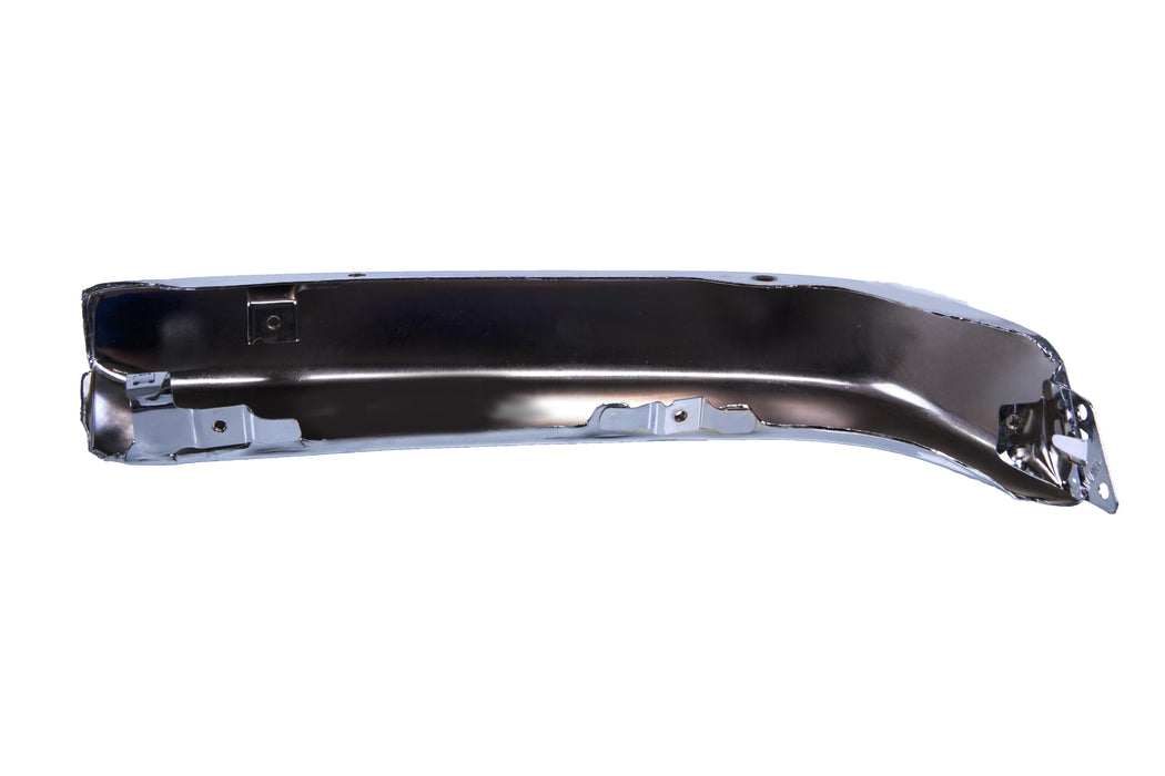 JustDrivably Replacement Parts Front Bumper Outer Extension Bumper End Cap Chrome Driver Left Side Compatible With Toyota Tacoma 1998 1999 2000 Pickup Truck