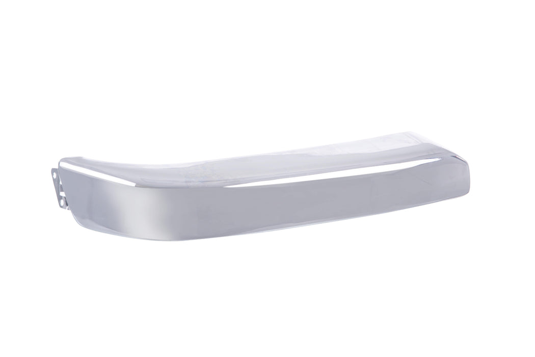 JustDrivably Replacement Parts Front Bumper Outer Extension Bumper End Cap Chrome Passenger Right Side Compatible With Toyota Tacoma 1998 1999 2000 Pickup Truck