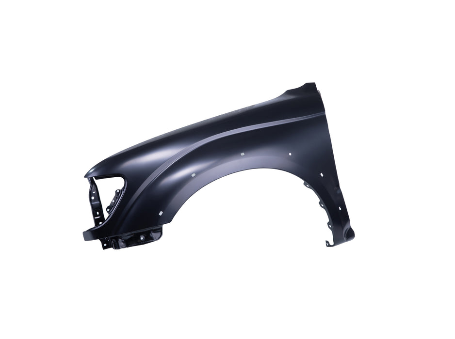 JustDrivably Replacement Parts Front Left Driver Side Fender Steel With Wheel Opening Flare Hole Compatible With Toyota Tacoma 2001 2002 2003 2004 Pickup Truck Base DLX Pre Runner S-Runner
