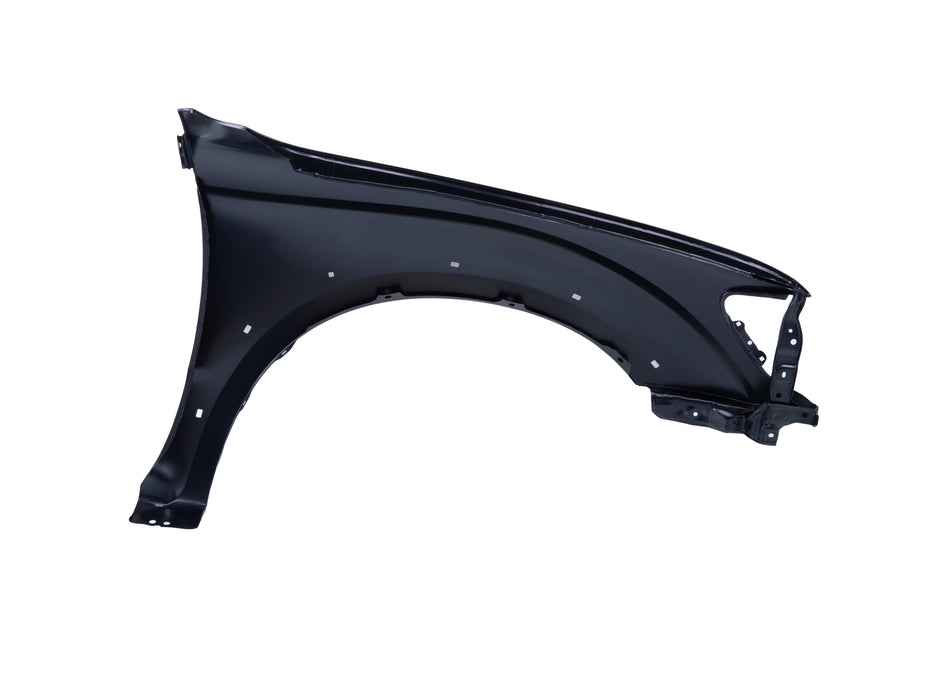 JustDrivably Replacement Parts Front Left Driver Side Fender Steel With Wheel Opening Flare Hole Compatible With Toyota Tacoma 2001 2002 2003 2004 Pickup Truck Base DLX Pre Runner S-Runner