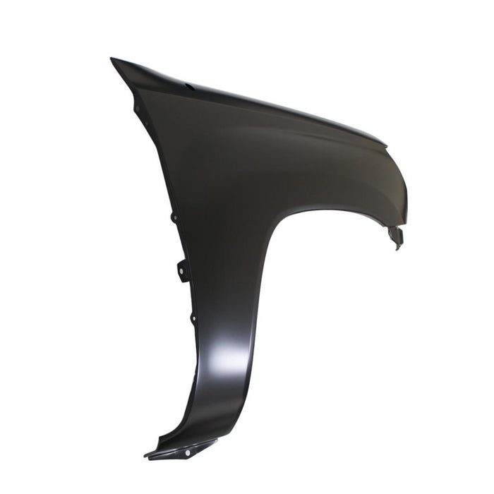 CarPartsDepot 371-44837-02, Right Fender Primed Steel No Molding Hole 2Wd Rh