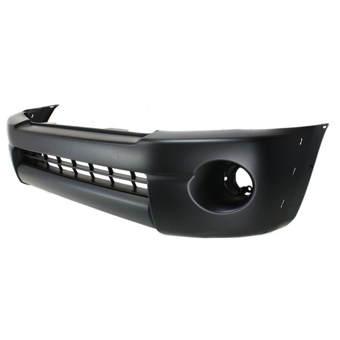 CarPartsDepot 352-441734-10-Pm Bumper Cover Assembly Primed Replacement W/Fog Spoiler Hole