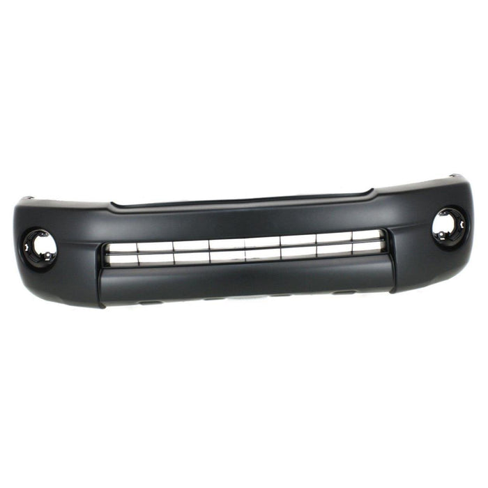 CarPartsDepot 352-441734-10-Pm Bumper Cover Assembly Primed Replacement W/Fog Spoiler Hole