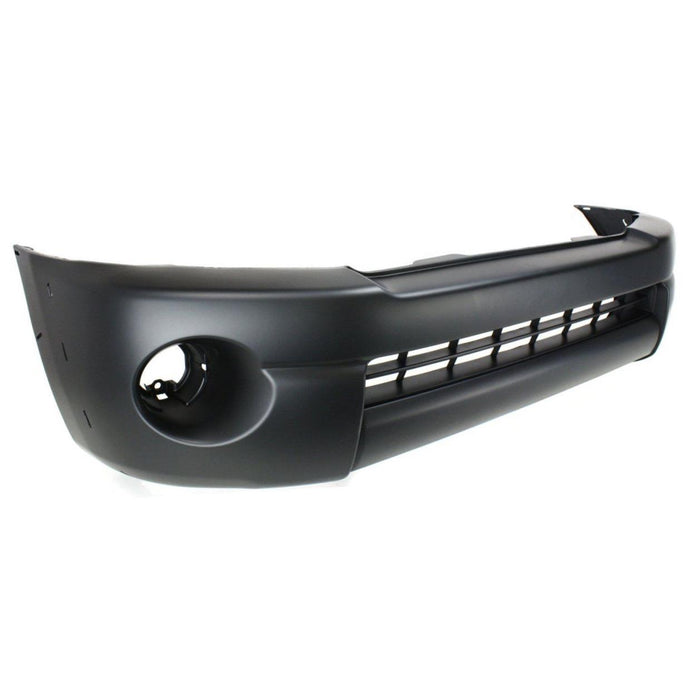 CarPartsDepot 352-441734-10-Pm Bumper Cover Assembly Primed Replacement W/Fog Spoiler Hole