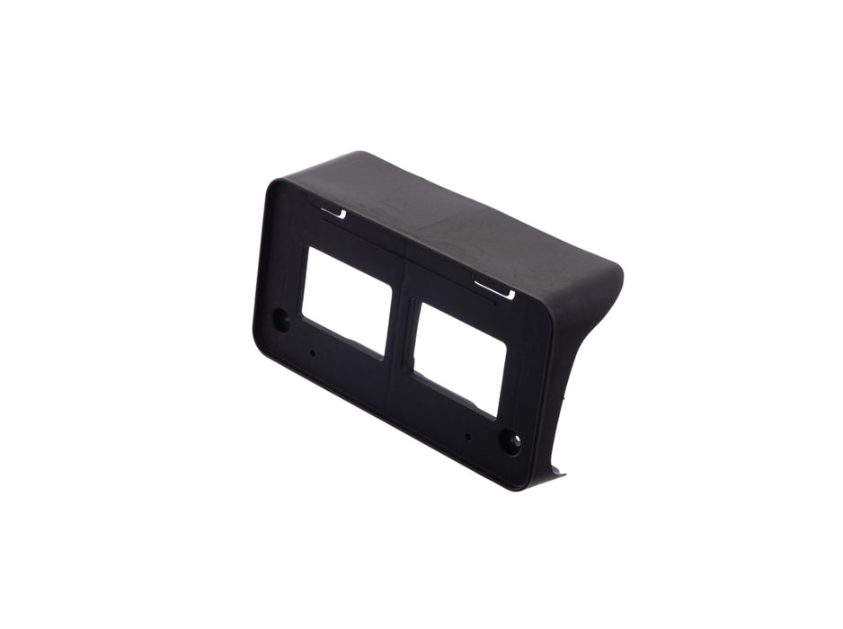 JustDrivably Replacement Parts Front Bumper License Plate Tag Holder Bracket Frame Compatible With Toyota Tacoma 2016 2017 2018 Pickup Truck