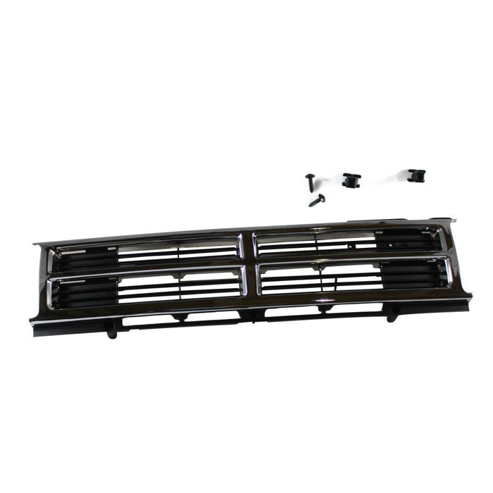 New Front Chrome Black Grille Grill Compatible With TOYOTA Pickup Truck 4Runner SUV Fits 4WD TO1200133 5311189128